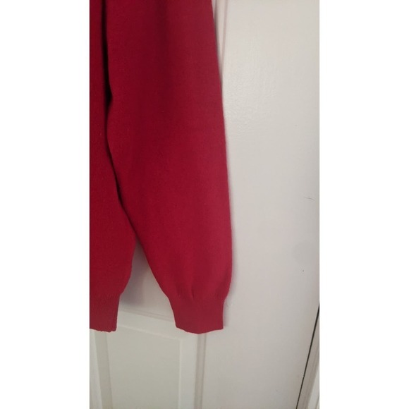 Lanerossi Filivivi Dopplehanger Lambswool Blend Red Sweater Large NWT - Picture 6 of 11